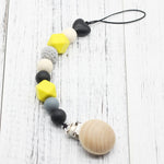 PACIFIER CLIP HOLDER WITH PENDANT - Babies Hunt