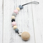 PACIFIER CLIP HOLDER WITH PENDANT - Babies Hunt
