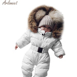 Infant Baby Fur Hooded Snowsuit - Babies Hunt