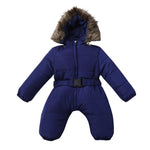 Infant Baby Fur Hooded Snowsuit - Babies Hunt