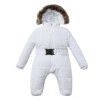 Infant Baby Fur Hooded Snowsuit - Babies Hunt