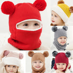 Kids Winter Warm Caps Scarf Set - Babies Hunt